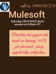 mulesoft courses training in hyderabad