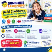 Sunshine Learning | Online Tutoring for Maths,  English &  ScienceUK